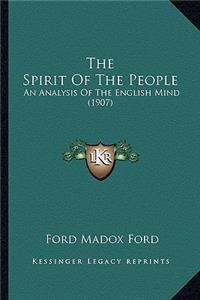 Spirit of the People the Spirit of the People