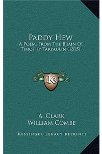 Paddy Hew