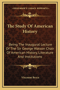 The Study Of American History
