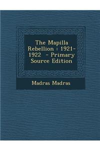 The Mapilla Rebellion: 1921-1922