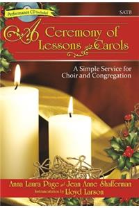 A Ceremony of Lessons and Carols - Satb Score with CD