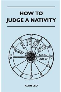 How To Judge A Nativity