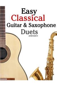 Easy Classical Guitar & Saxophone Duets