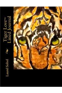 Tiger Love Lined Journal