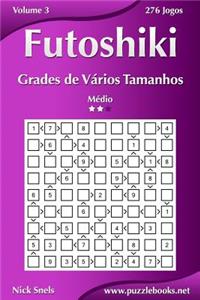 Futoshiki Grades de Vários Tamanhos - Médio - Volume 3 - 276 Jogos