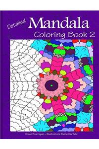 Detailed Mandala Coloring Book 2