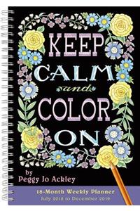2019 Keep Calm and Color on 18-Month Weekly Planner: By Sellers Publishing