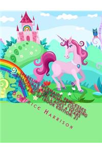 Sparkling Mermaids, Princesses, Ballerinas, and Animals Coloring Book