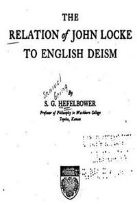 Relation of John Locke to English Deism