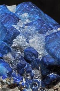 Blue Afghanite Gemstone Crystal Journal