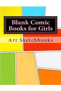 Blank Comic Books for Girls