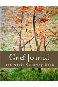 Grief Journal and Adult Coloring Book