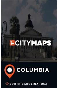 City Maps Columbia South Carolina, USA
