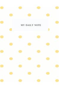 My Daily Note