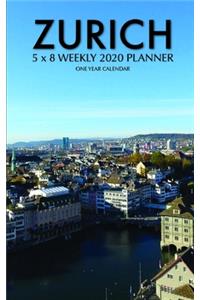 Zurich 5 x 8 Weekly 2020 Planner