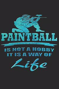 Paintball Notizbuch