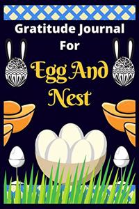 Gratitude Journal For Egg And Nest