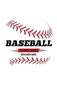 Baseball Scorecards With Lineup Cards
