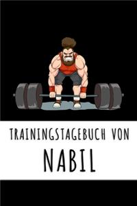 Trainingstagebuch von Nabil