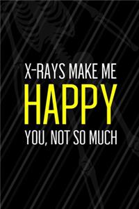 X-Rays Make Me Happy You, Not So Much