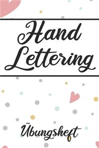 Hand Lettering Übungsheft