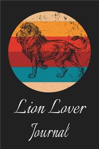 Lion Lover Journal