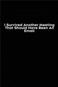 I Survived Another Meeting That Should Have Been An Email
