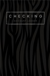 Checking Account Ledger