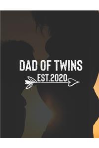 Dad Of Twins Est 2020