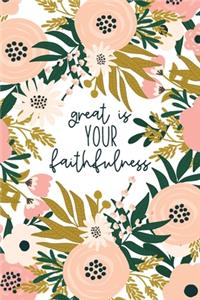Great Is Your Faithfulness