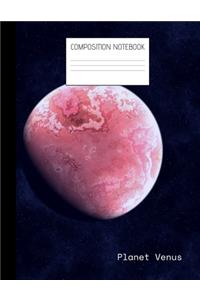 planet venus Composition Notebook