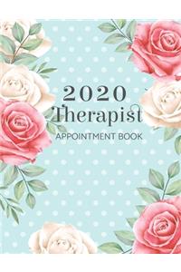 2020 Therapist Appointment Book