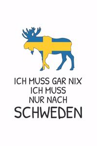 Schweden Notizbuch