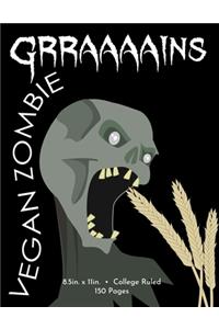 Vegan Zombie wants Grraaaains!