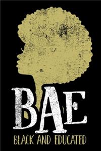 Bae Black and Educated Notebook