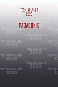 Terminplaner 2020 Pädagokik