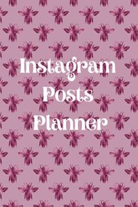 Instagram posts planner
