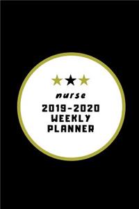Nurse 2019-2020 Weekly Planner