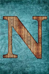 Monogrammed Notebook - N