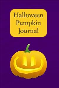 Halloween Pumpkin Journal