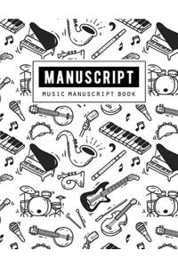 Music Manuscript Book