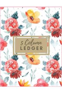 5 Column Ledger