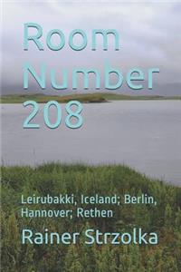 Room Number 208