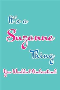 It's a Suzanne Thing You Wouldn't Understand