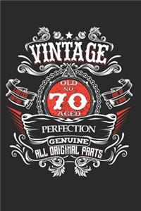 Vintage Old No 70 Aged Perfection Genuine All Original Parts