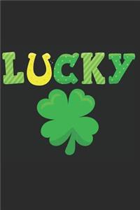 Lucky Irish Shamrock Notebook