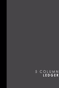 5 Column Ledger