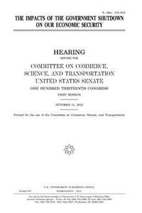 The impacts of the government shutdown on our economic security
