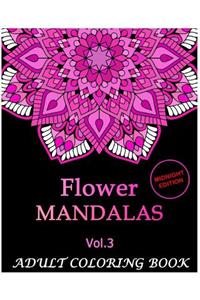 Flowers Mandalas Midnight Edition