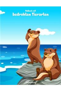 Malbuch mit bedrohten Tierarten 1